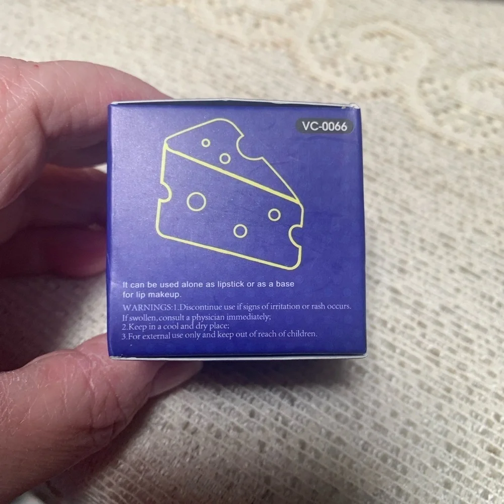 Vinciner Purple Cheese Lip Balm